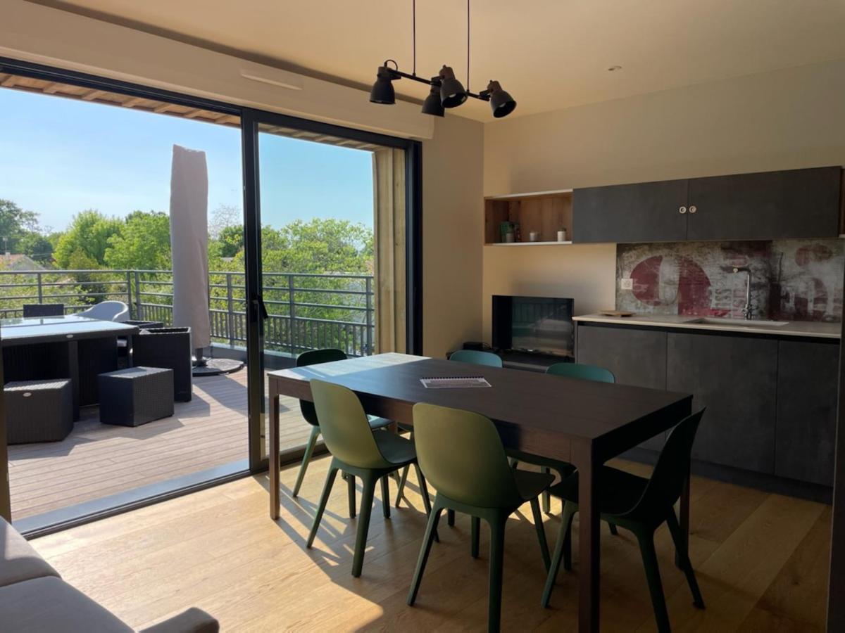 Au Coeur Du Bassin D'Arcachon,Tres Bel Appartement Avec Terrasse 欧当日 外观 照片